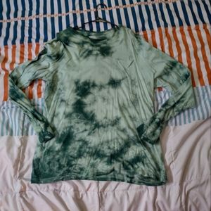 🎁Green Tie Dye Long Sleeve🎁